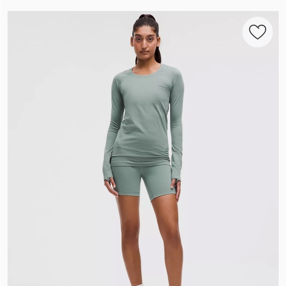 Lululemon Athletica Swiftly Tech Long Sleeve in Green - Picture 2 of 9